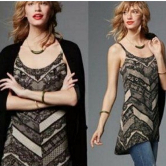 Cabi Monaco Cami Lace Tunic Top Style #3278 Medium - Picture 1 of 8